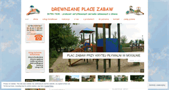 Desktop Screenshot of drewnianeplacezabaw.com